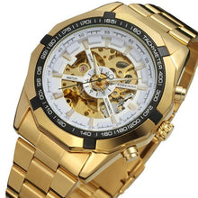 Load image into Gallery viewer, Fashion Forsining Brand Silver Stainless Steel Watch