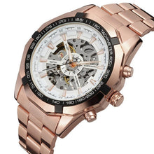 Load image into Gallery viewer, Fashion Forsining Brand Silver Stainless Steel Watch