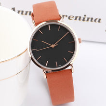 Load image into Gallery viewer, Arrival Women Simple Leather Watch